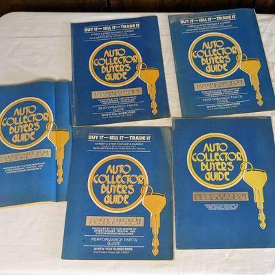 Vintage Car Part Manuals