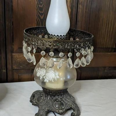 Electric Parlor Lamps/ Gone With the Wind Lamp