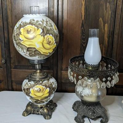 Electric Parlor Lamps/ Gone With the Wind Lamp