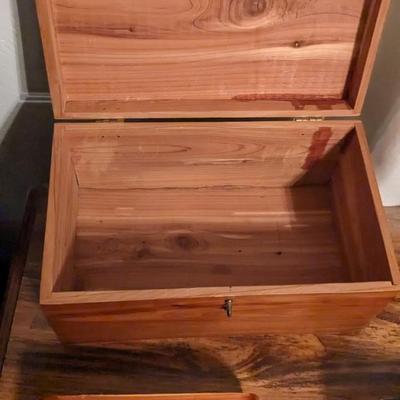 Standing Jewelry Box and Small Jewelry Boxes