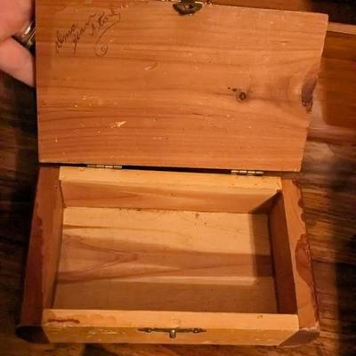 Standing Jewelry Box and Small Jewelry Boxes