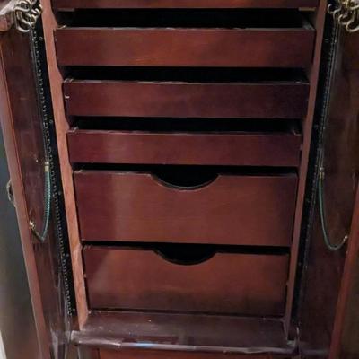 Standing Jewelry Box and Small Jewelry Boxes