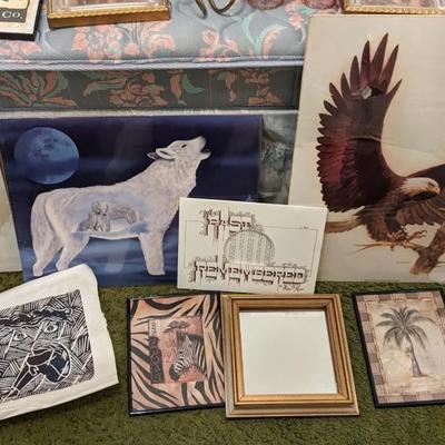Framed Art and Prints Assortment