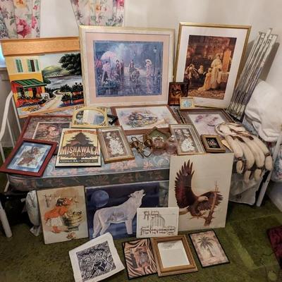 Framed Art and Prints Assortment