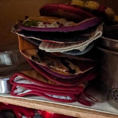 Contents of Lower North Kitchen Cabinets