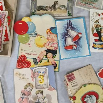 Vintage Postcards and Greeting Cards