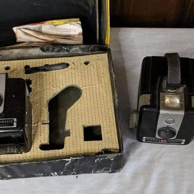 Kodak Brownie Hawkeye Cameras and Instamatic 100