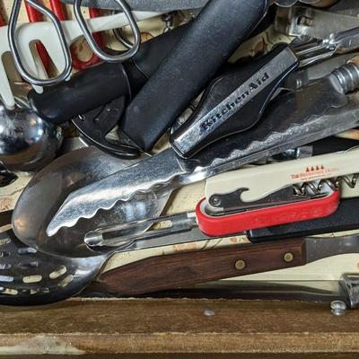 Contents of North Kitchen Drawers