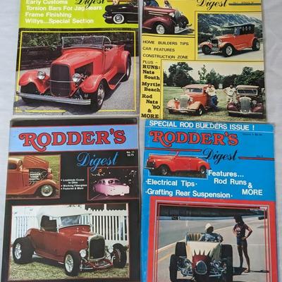 Vintage Rodders Digest Magazines