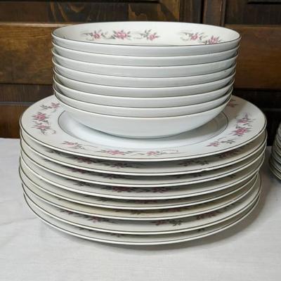 Diamond China Pageant Dishes
