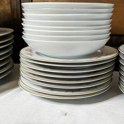 Diamond China Pageant Dishes