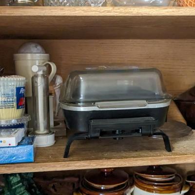 Contents of Upper North Kitchen Cabinets