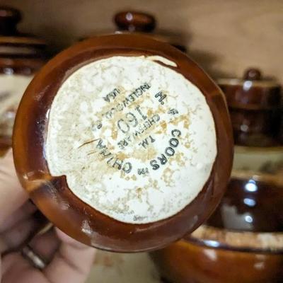 Contents of Upper North Kitchen Cabinets