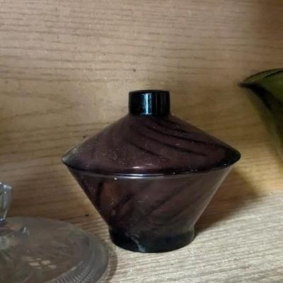 Contents of Upper North Kitchen Cabinets