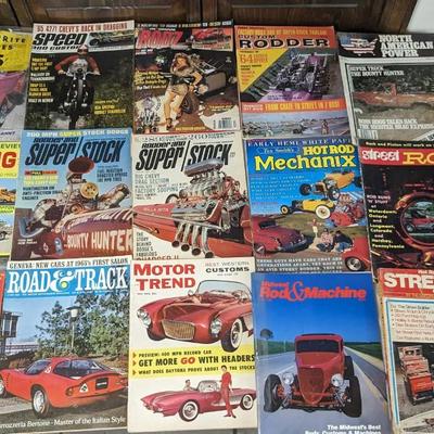 Vintage Popular Hot Rodding Magazines