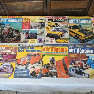 Vintage Popular Hot Rodding Magazines