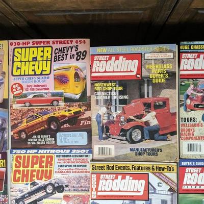 Vintage Popular Hot Rodding Magazines