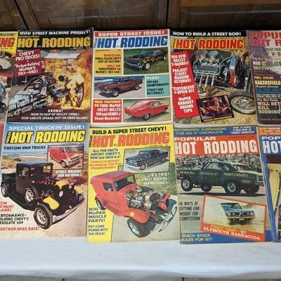 Vintage Popular Hot Rodding Magazines