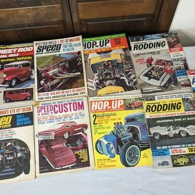 Vintage Popular Hot Rodding Magazines