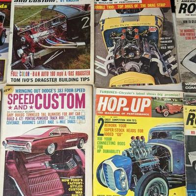 Vintage Popular Hot Rodding Magazines