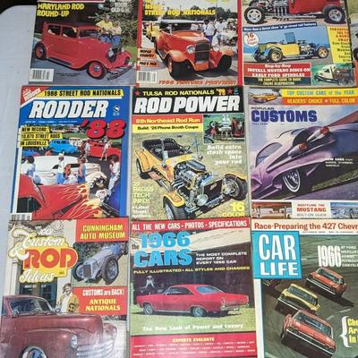 Vintage Popular Hot Rodding Magazines