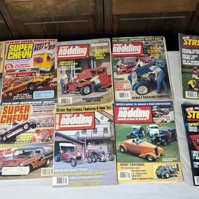 Vintage Popular Hot Rodding Magazines