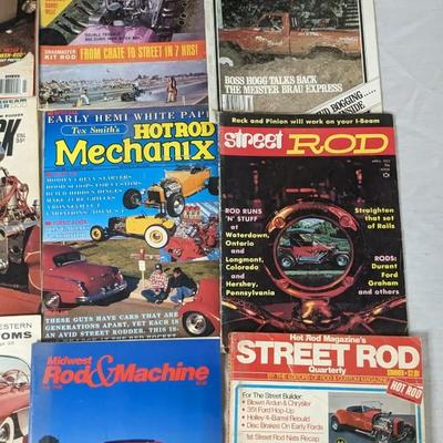 Vintage Popular Hot Rodding Magazines