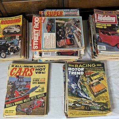 Vintage Popular Hot Rodding Magazines