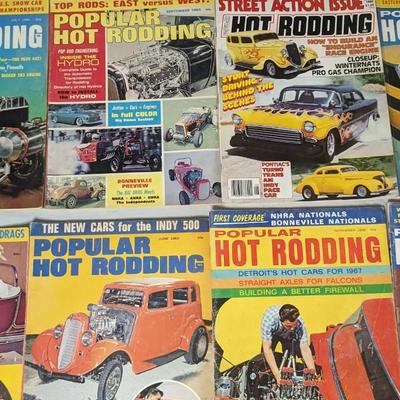 Vintage Popular Hot Rodding Magazines