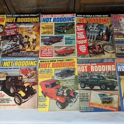 Vintage Popular Hot Rodding Magazines