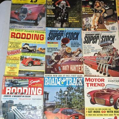 Vintage Popular Hot Rodding Magazines