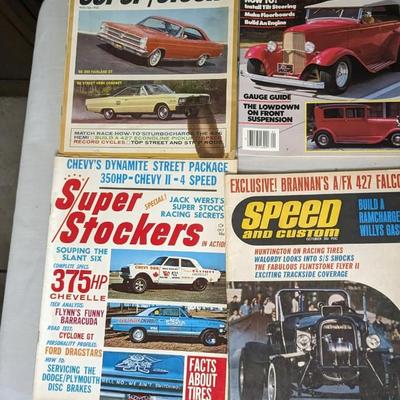 Vintage Popular Hot Rodding Magazines