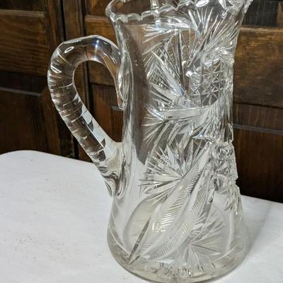 Czech Green Cut to Clear Green Crystal