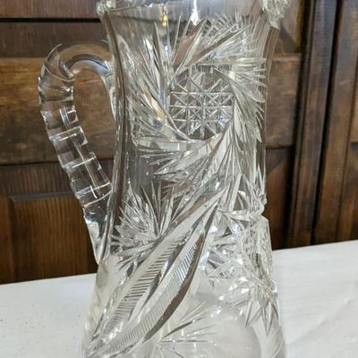 Czech Green Cut to Clear Green Crystal