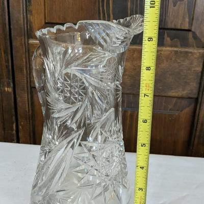 Czech Green Cut to Clear Green Crystal