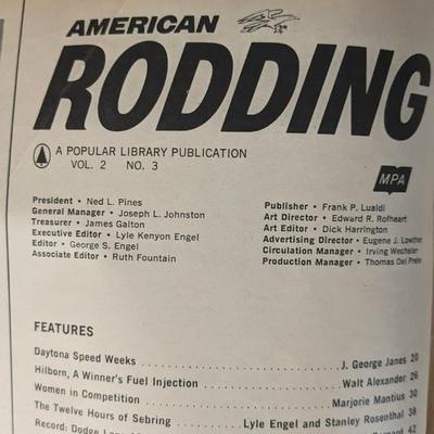 Vintage Varied Rodding Magazines-Incomplete