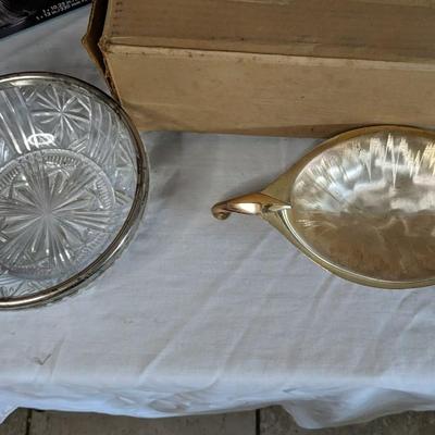Stainless Mixing Bowls and Cake Plates