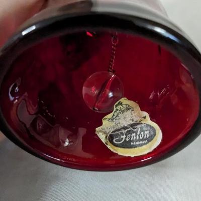 Blue and Red Decorative Glass Assortment