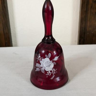 Blue and Red Decorative Glass Assortment