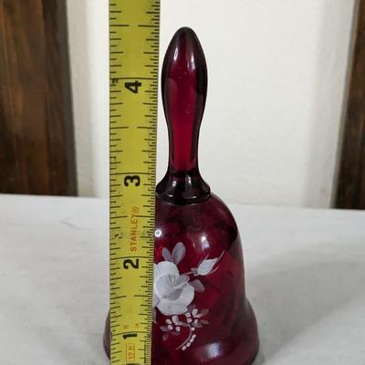 Blue and Red Decorative Glass Assortment