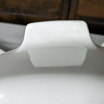 Corningware Shadow Iris Casserole Dishes