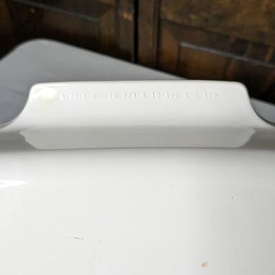 Corningware Shadow Iris Casserole Dishes