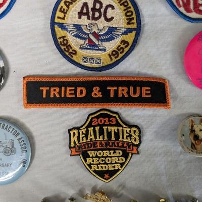 Pins and Patches