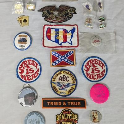 Pins and Patches
