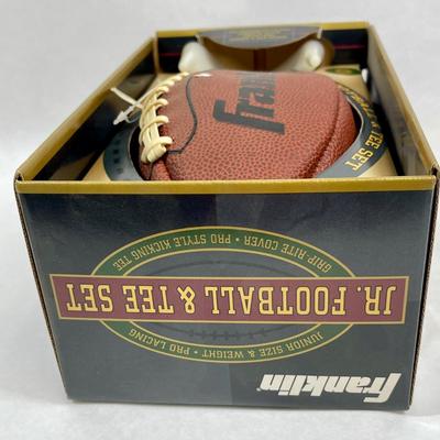 Franklin Junior-Size Football and Tee Set