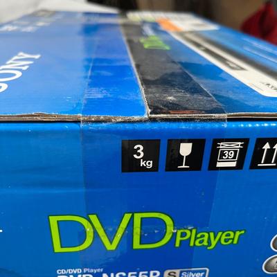 DVD player in box