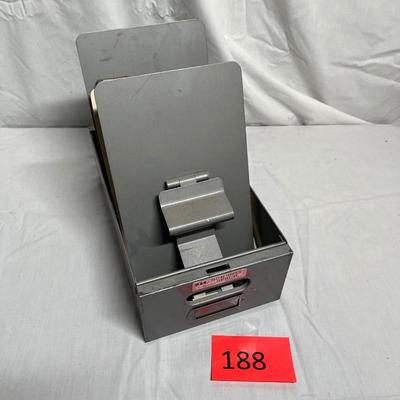 Vintage patient file case