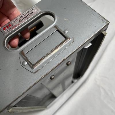 Vintage patient file case