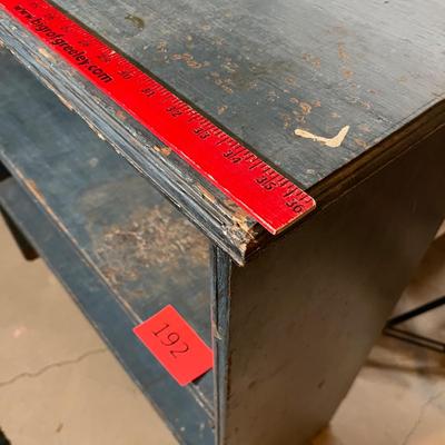 Primitive wood shelf