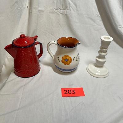Assorted Pottery & Granite ware